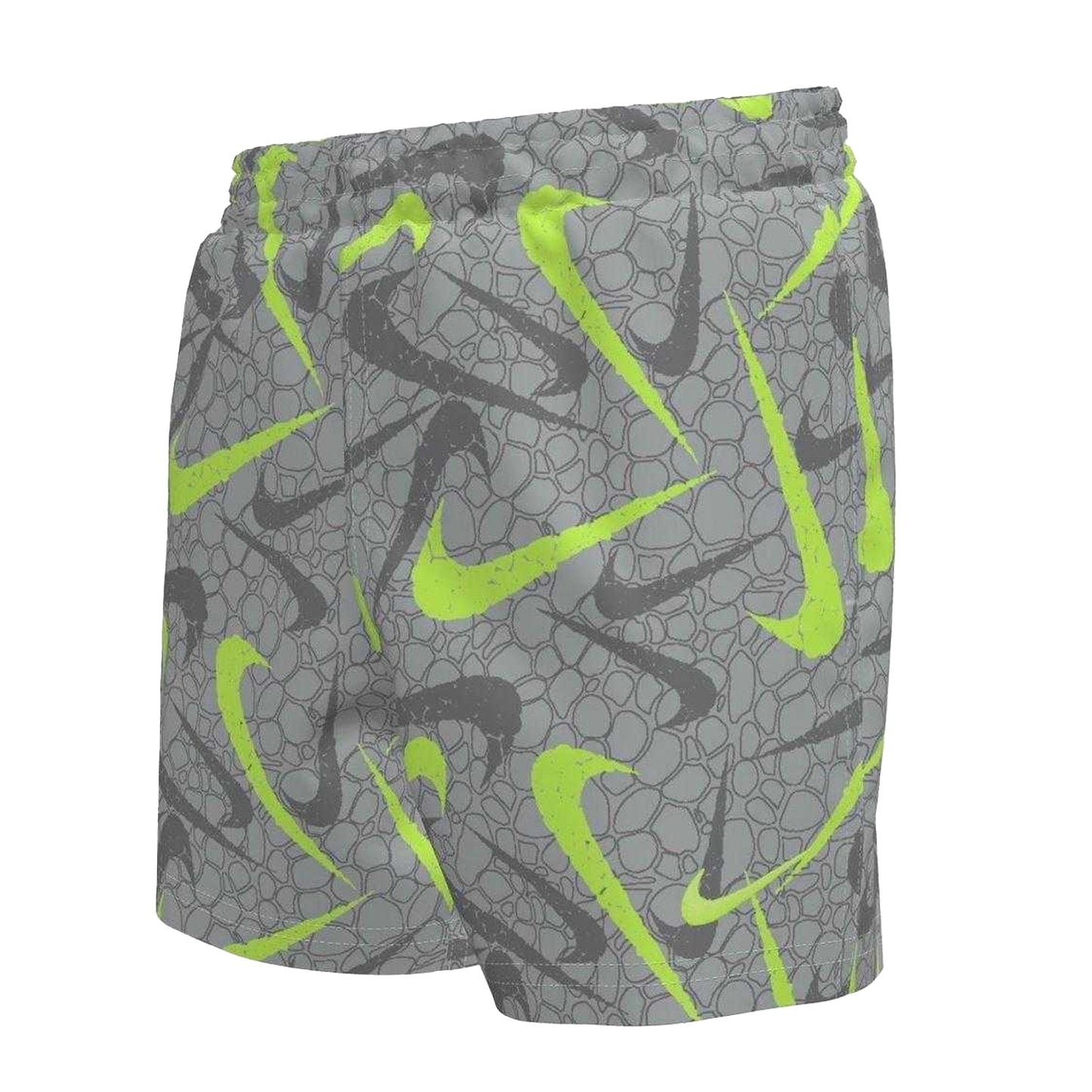 Wolf Grey - Front - Nike Boys Patterned Swimming Swim Shorts