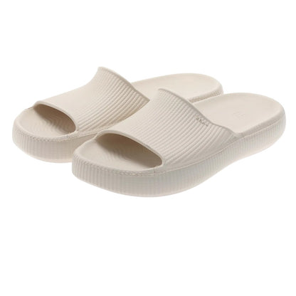 Off White - Pack Shot - Zaxy Womens-Ladies Leveza Sliders