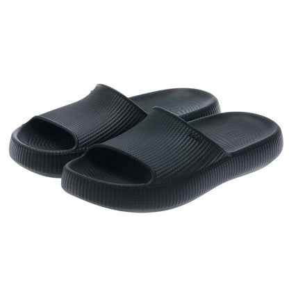 Black - Pack Shot - Zaxy Womens-Ladies Leveza Sliders