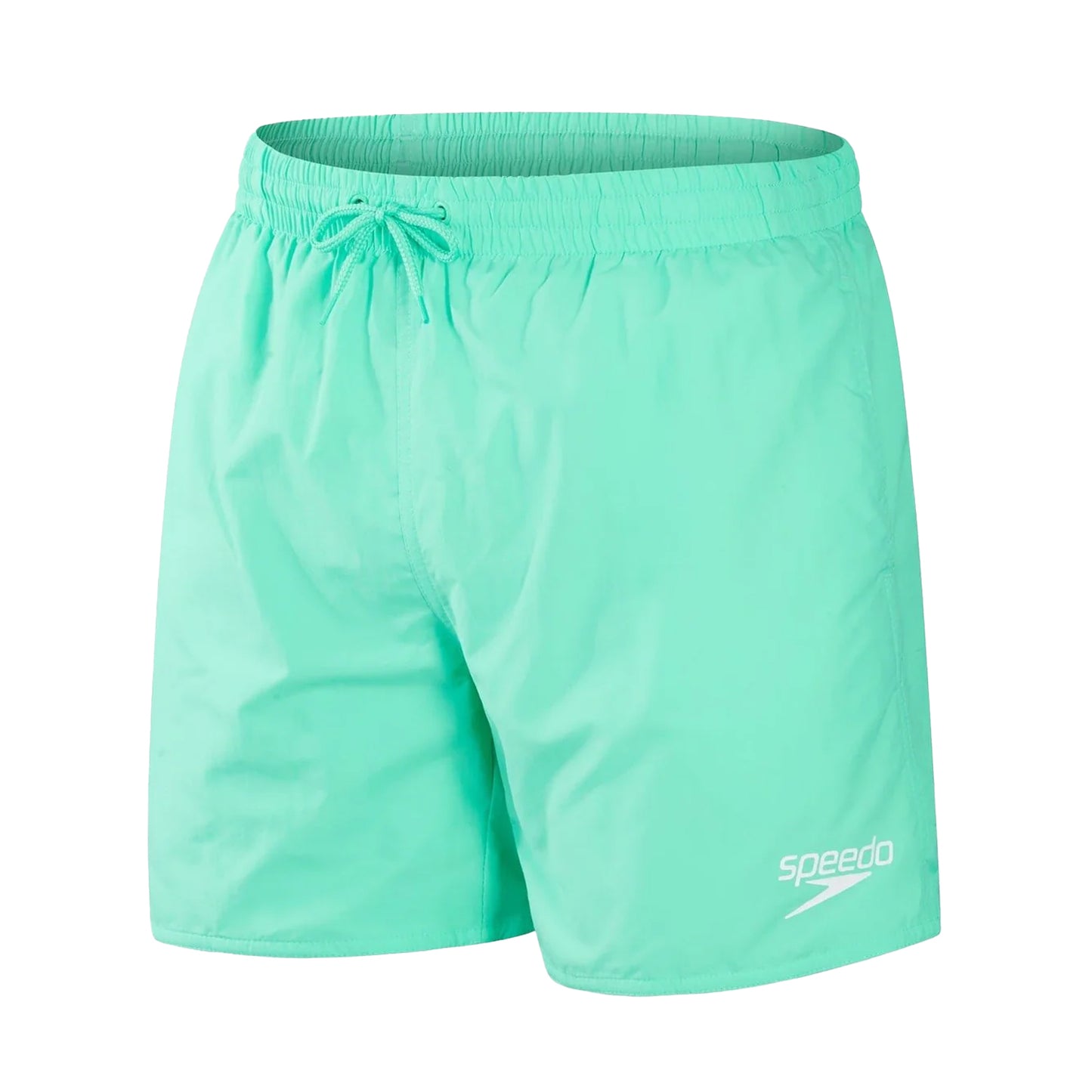 Green - Front - Speedo Mens Essential Logo Swimming Swim Shorts