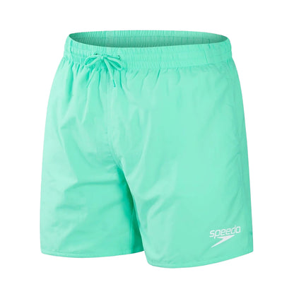 Green - Front - Speedo Mens Essential Logo Swimming Swim Shorts