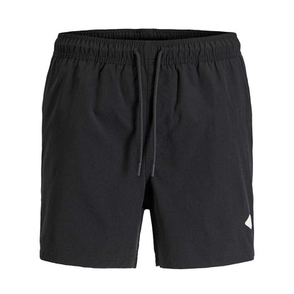 Black - Front - Jack And Jones Mens Swim Shorts