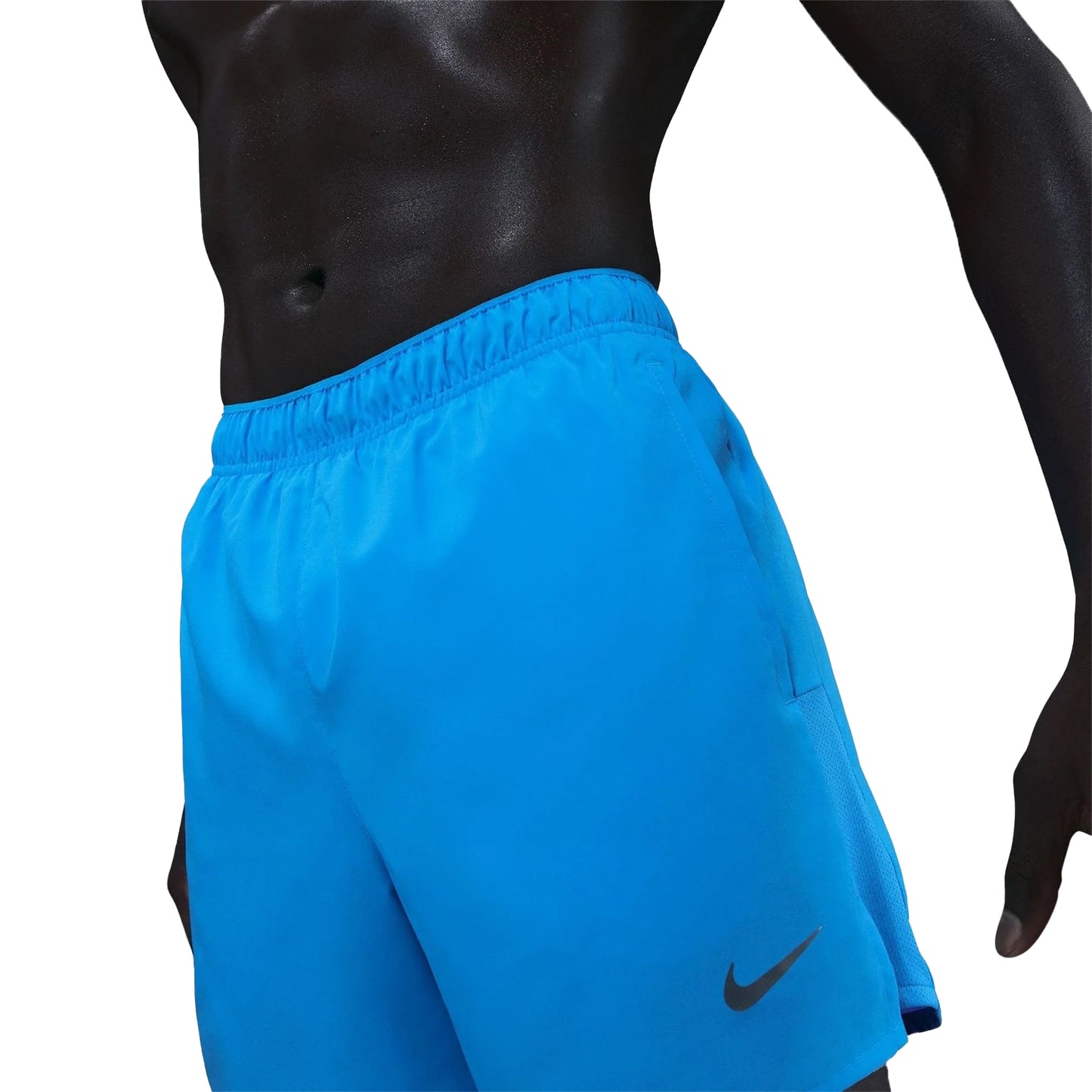 Blue - Side - Nike Mens Challenger Running Shorts