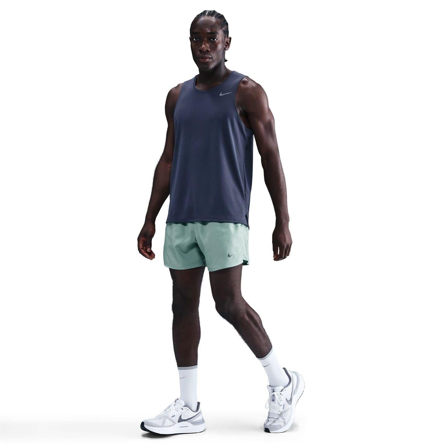 Cannon-Black - Side - Nike Mens Challenger Running Shorts