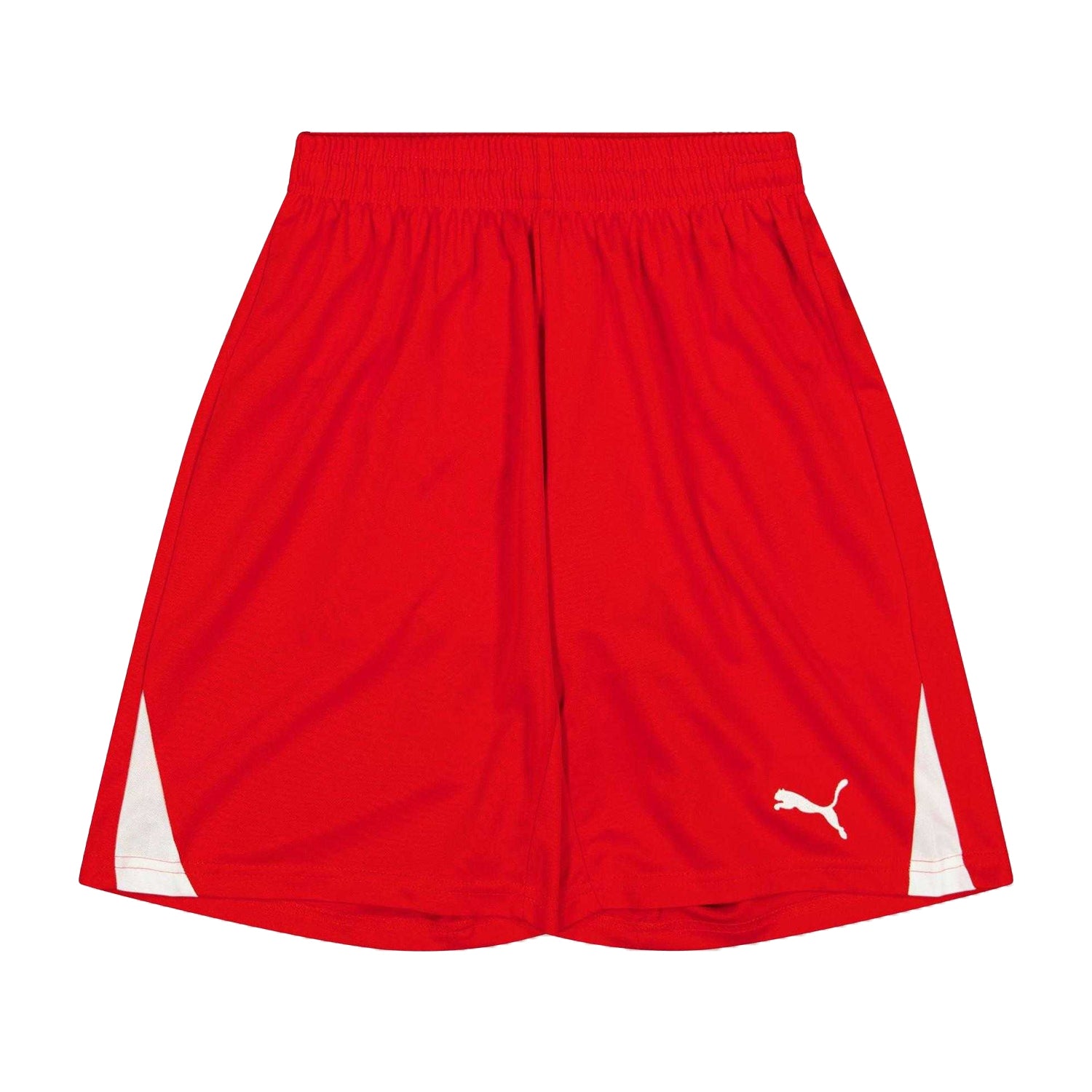 Red - Front - Puma Childrens-Kids Team Shorts