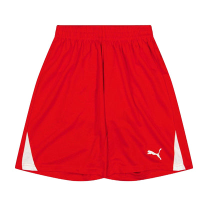Red - Front - Puma Childrens-Kids Team Shorts