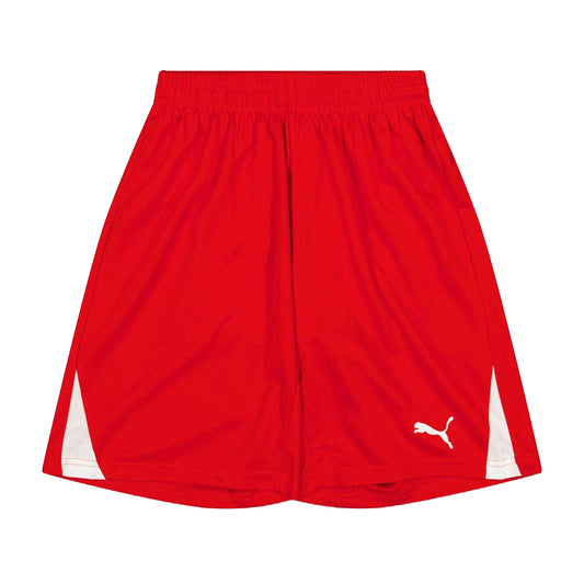 Red - Front - Puma Childrens-Kids Team Shorts