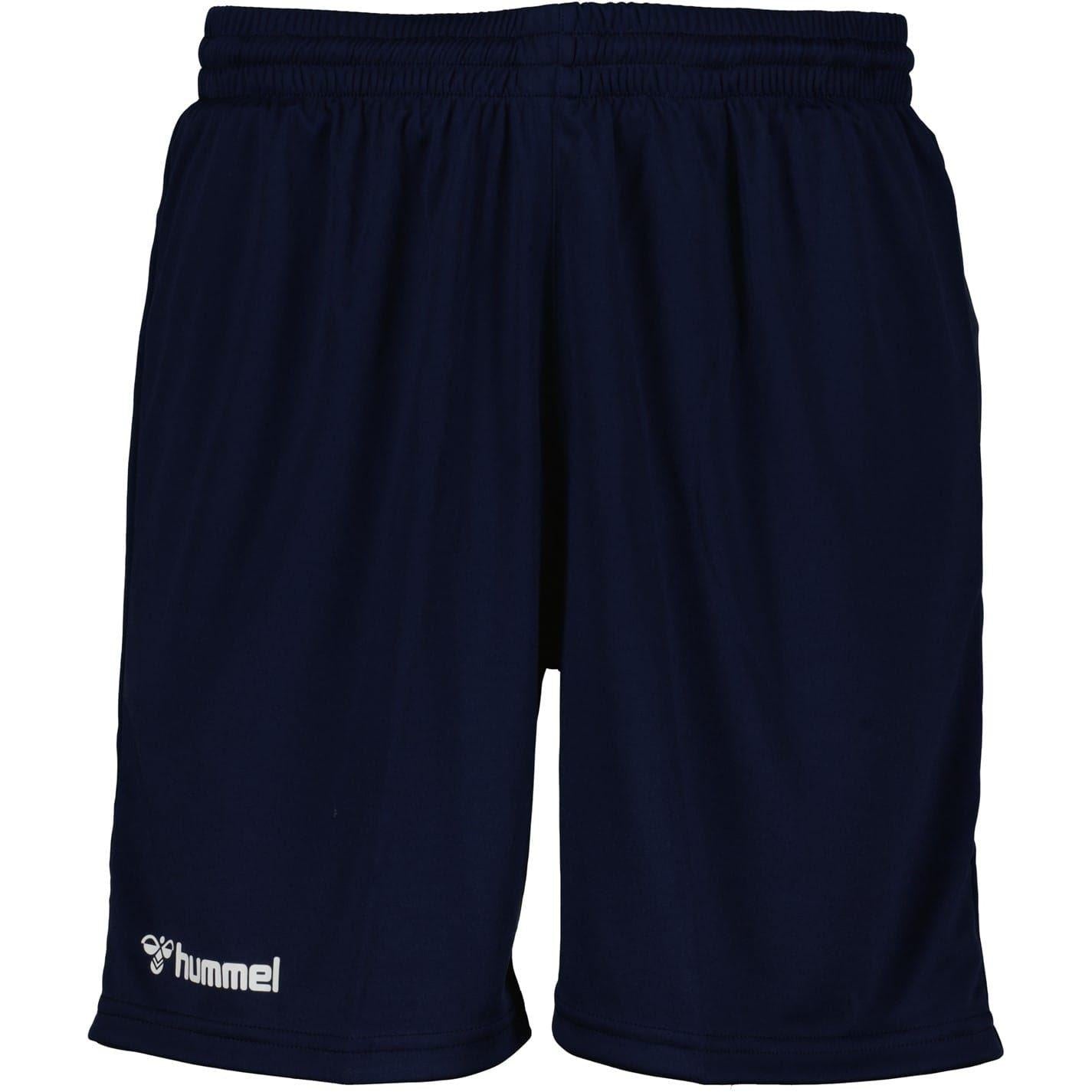 Marine - Front - Hummel Mens Solo Sport Shorts