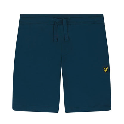 Apres Navy - Front - Lyle & Scott Childrens-Kids Embroidered Logo Shorts