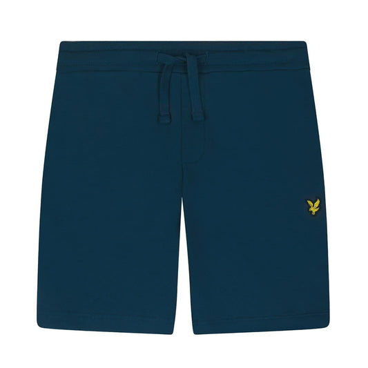 Apres Navy - Front - Lyle & Scott Childrens-Kids Embroidered Logo Shorts