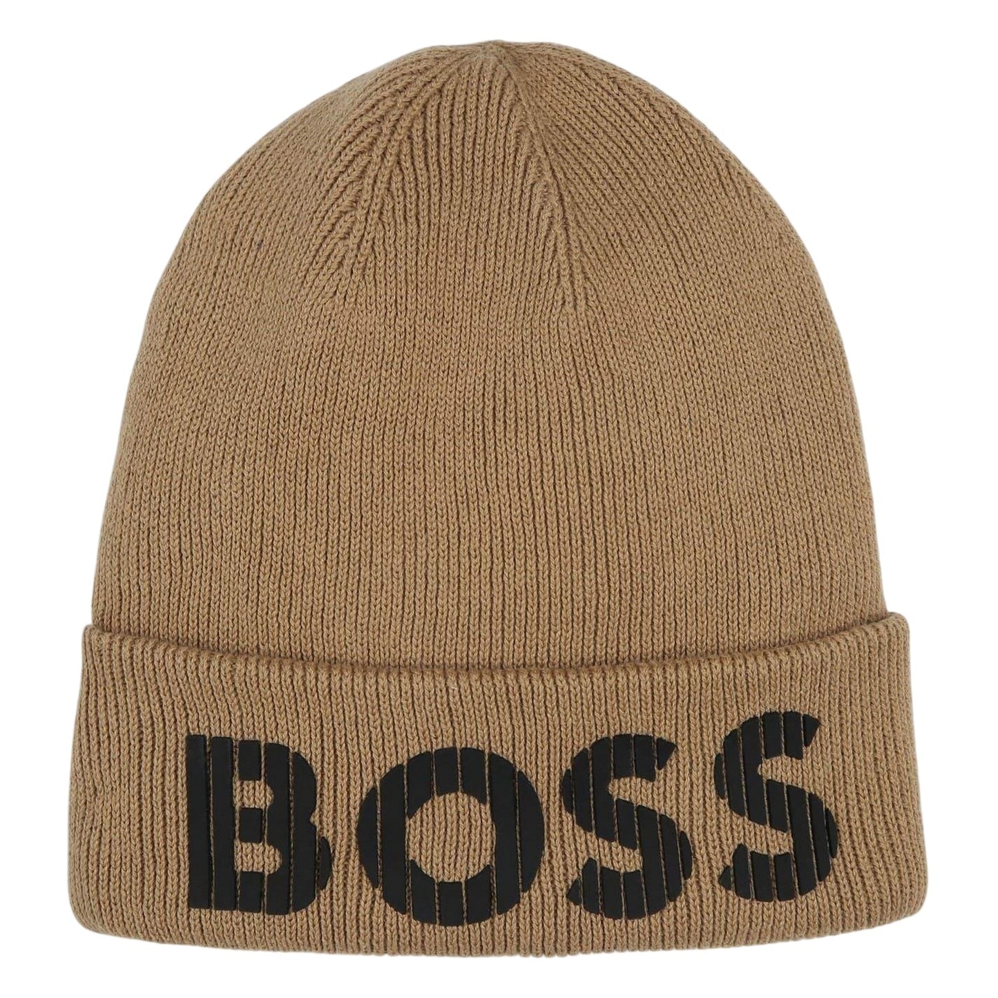 Brownie - Front - Boss Childrens-Kids Lettering Beanie