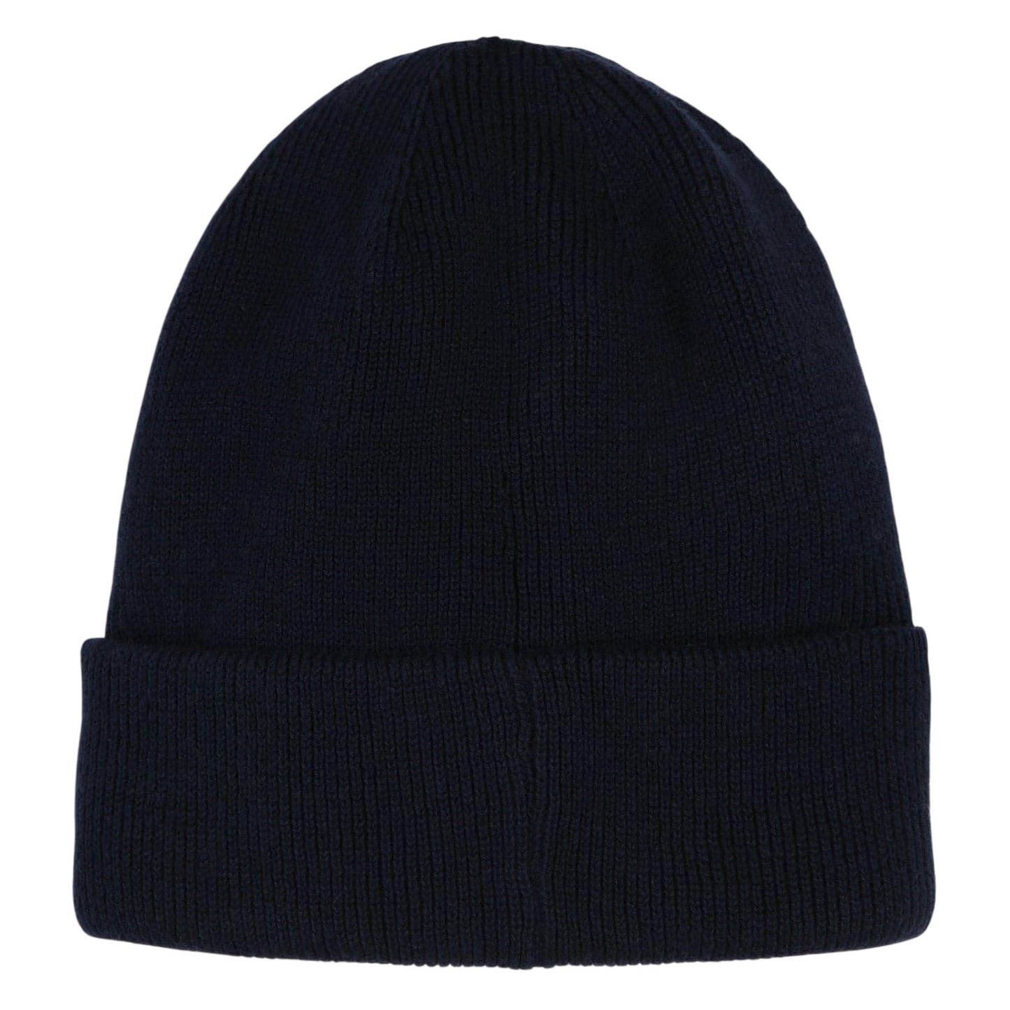 Navy - Back - Boss Childrens-Kids Lettering Beanie