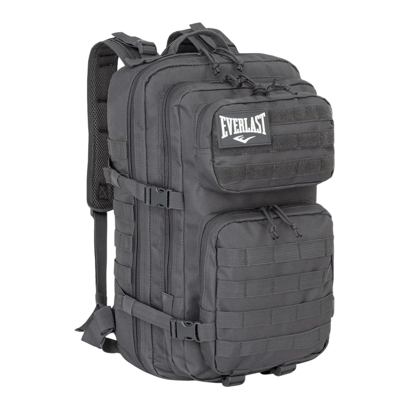 Grey - Side - Everlast Bronx Outdoor Backpack