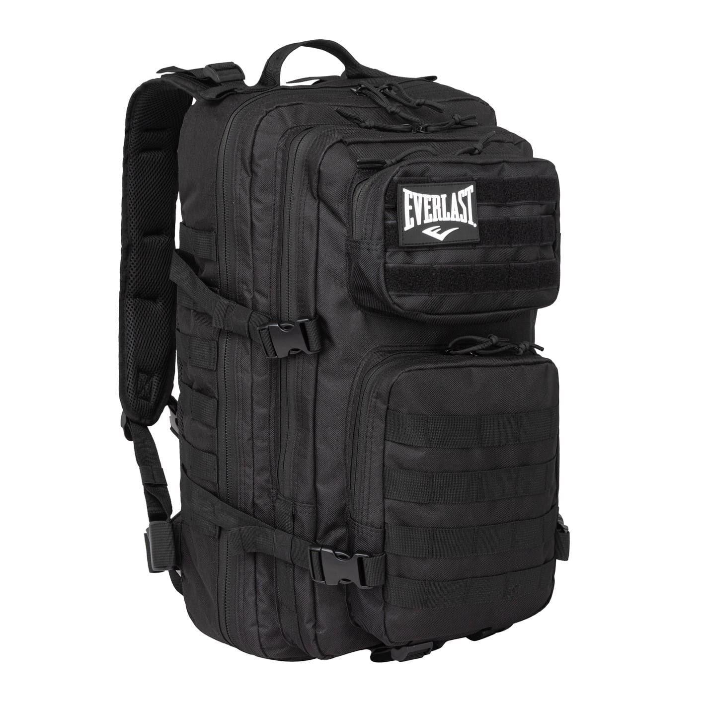 Black - Side - Everlast Bronx Outdoor Backpack