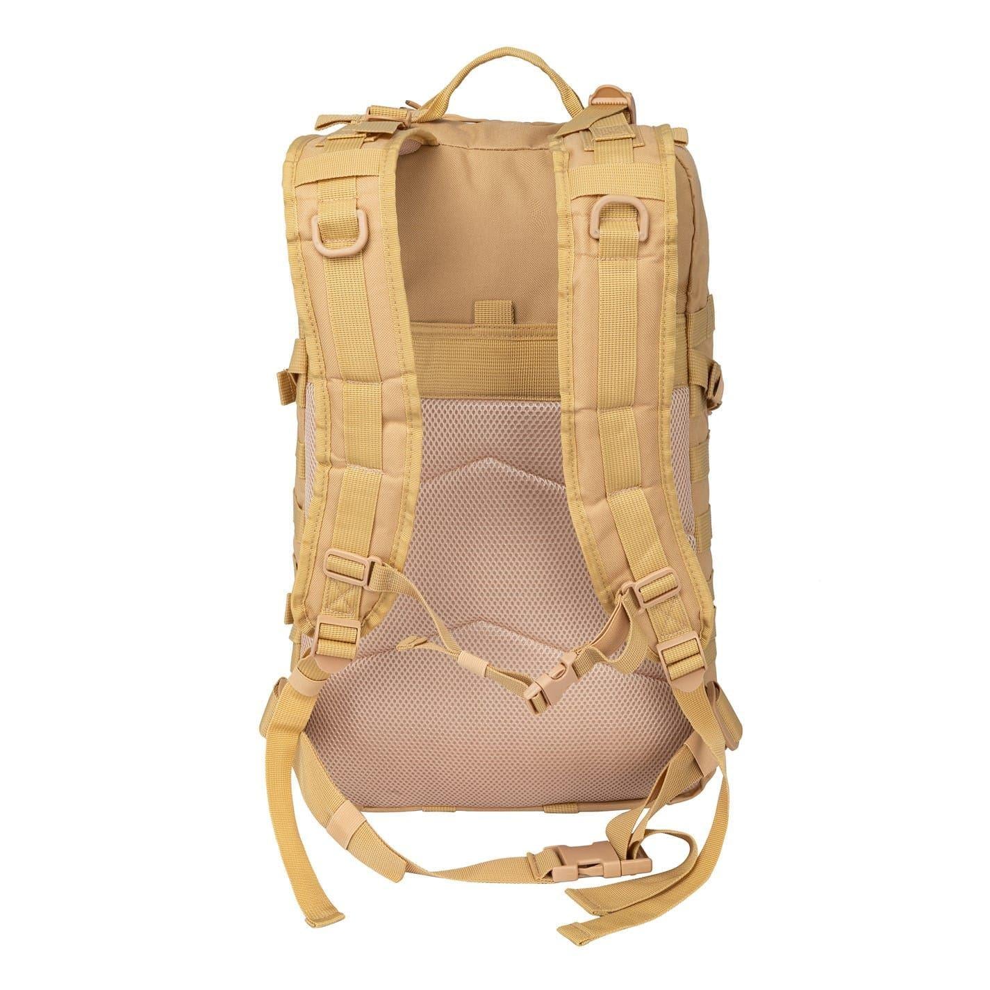 Khaki - Back - Everlast Bronx Outdoor Backpack