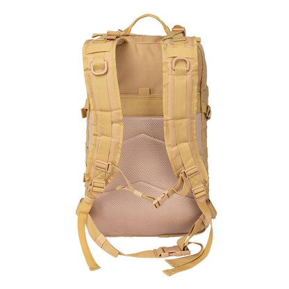 Khaki - Back - Everlast Bronx Outdoor Backpack