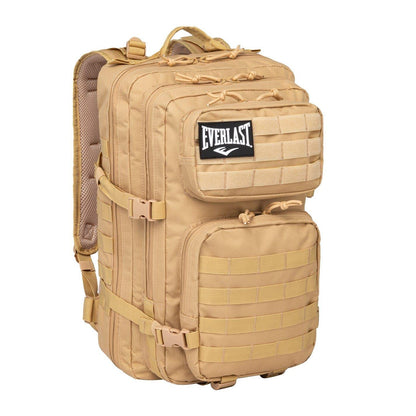 Khaki - Side - Everlast Bronx Outdoor Backpack