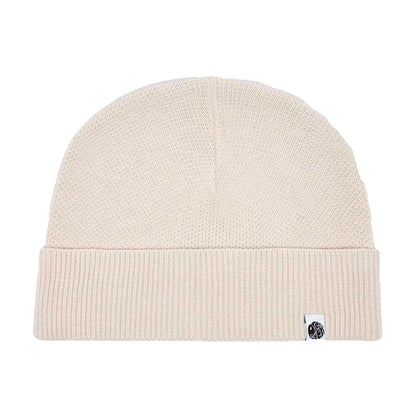 Grey - Front - Pretty Green Mens Norbury Ribbed Winter Beanie