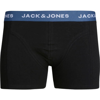 Dark Green - Lifestyle - Jack And Jones Boys Cotton Blend Boxer Shorts (Pack of 3)