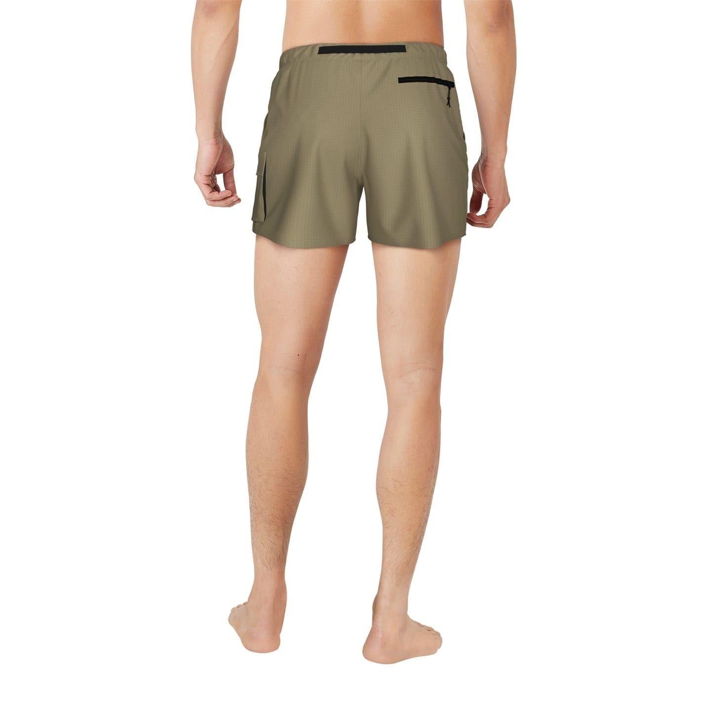 Parachute Beige - Back - Nike Mens Voyage Swim Shorts