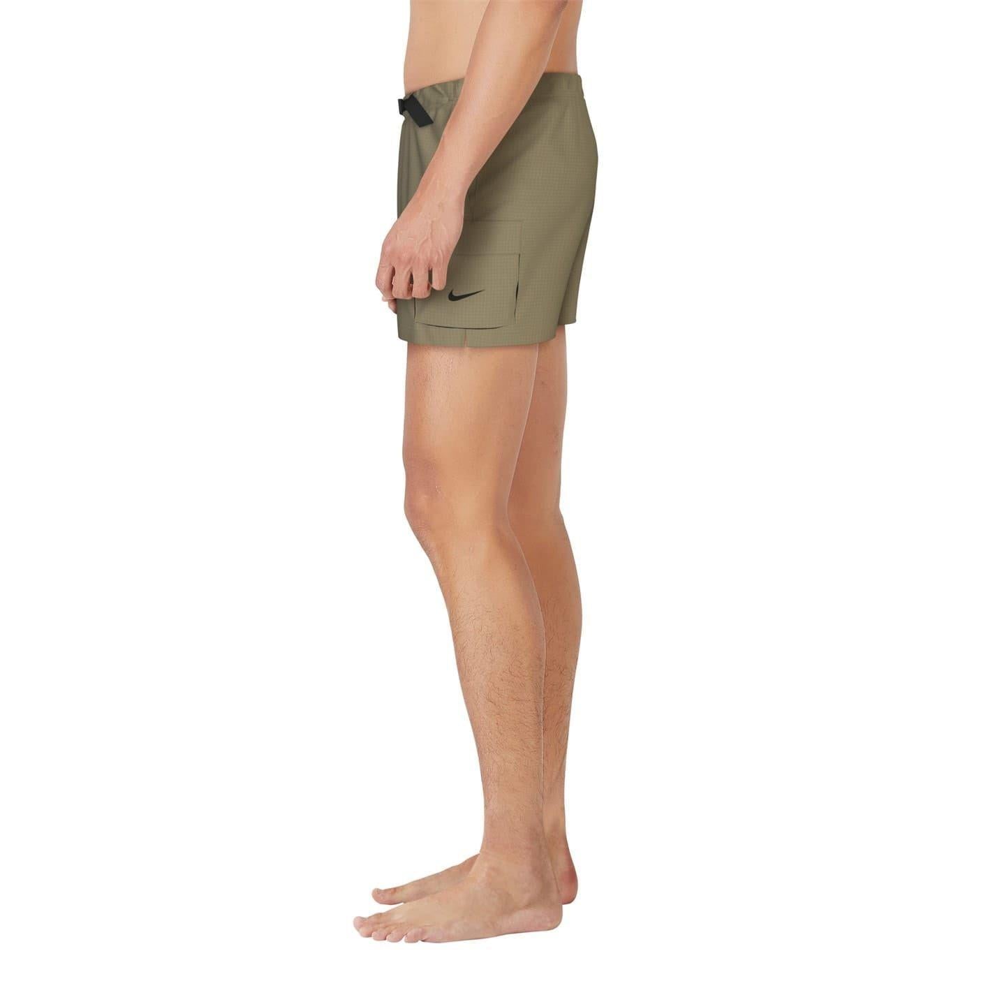 Parachute Beige - Side - Nike Mens Voyage Swim Shorts