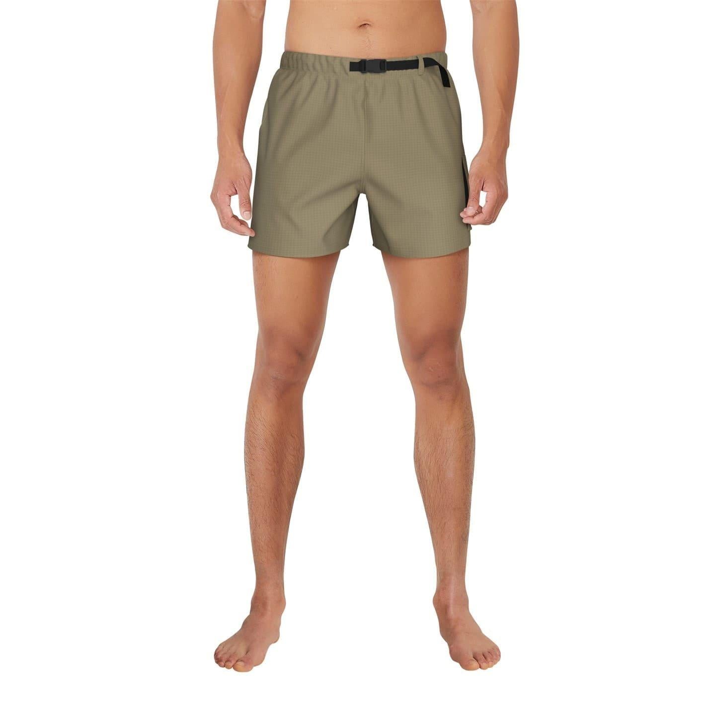 Parachute Beige - Front - Nike Mens Voyage Swim Shorts