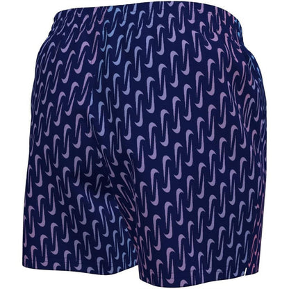 Midnight Navy - Back - Nike Mens Breaker 5 Swim Shorts