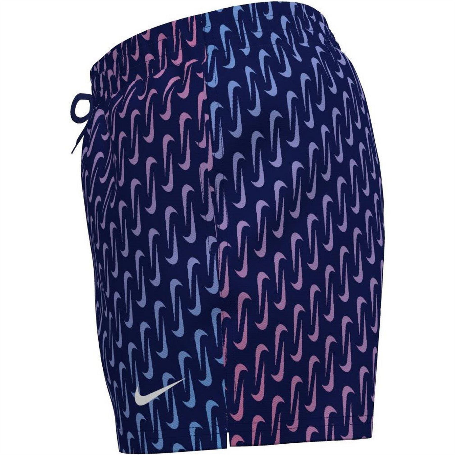 Midnight Navy - Side - Nike Mens Breaker 5 Swim Shorts