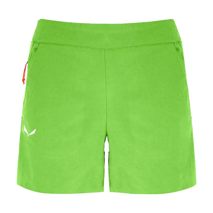 Pale Green - Front - Salewa Womens-Ladies Athletic Shorts