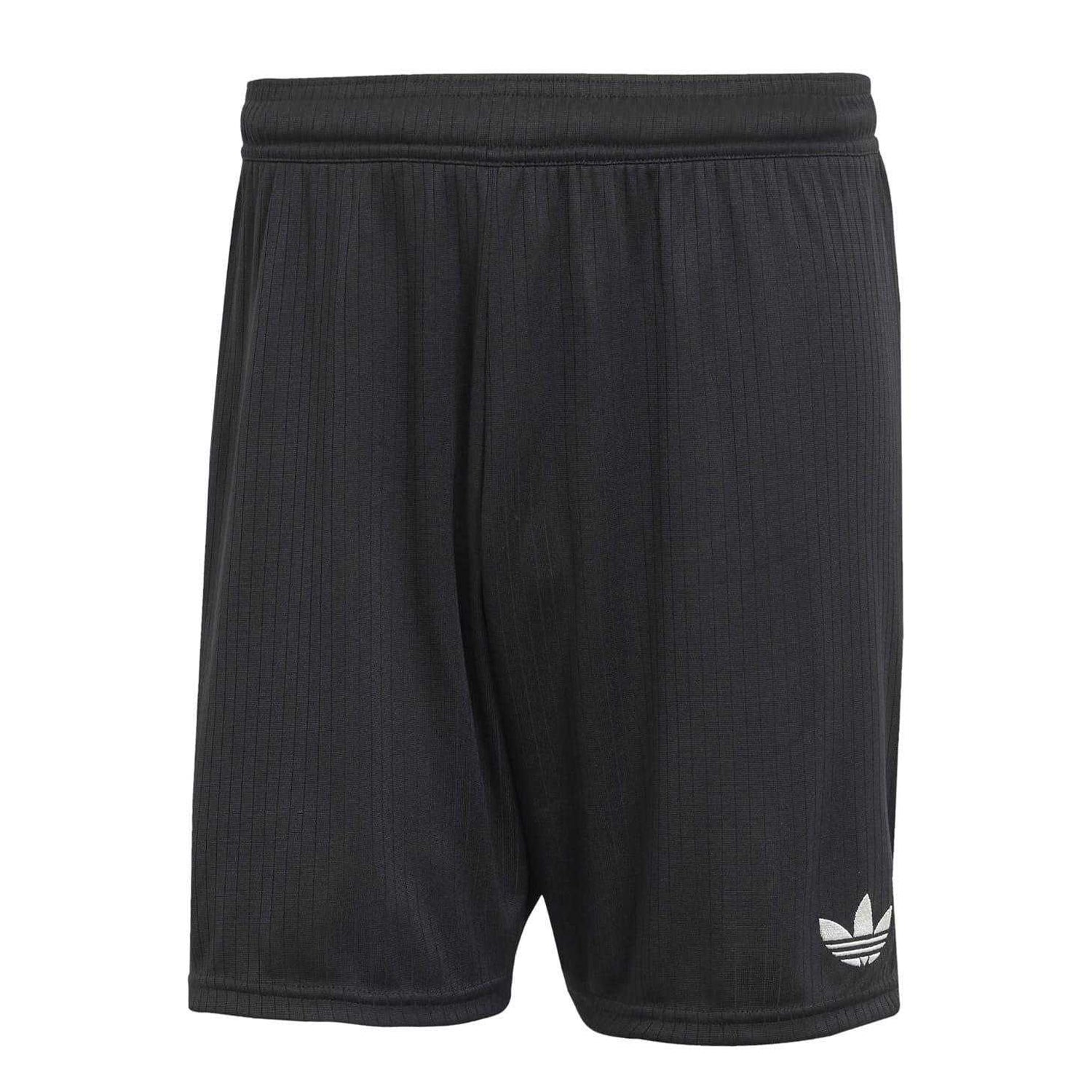 Black-White - Front - Adidas Unisex Adult Germany 125th Anniversary Football Shorts