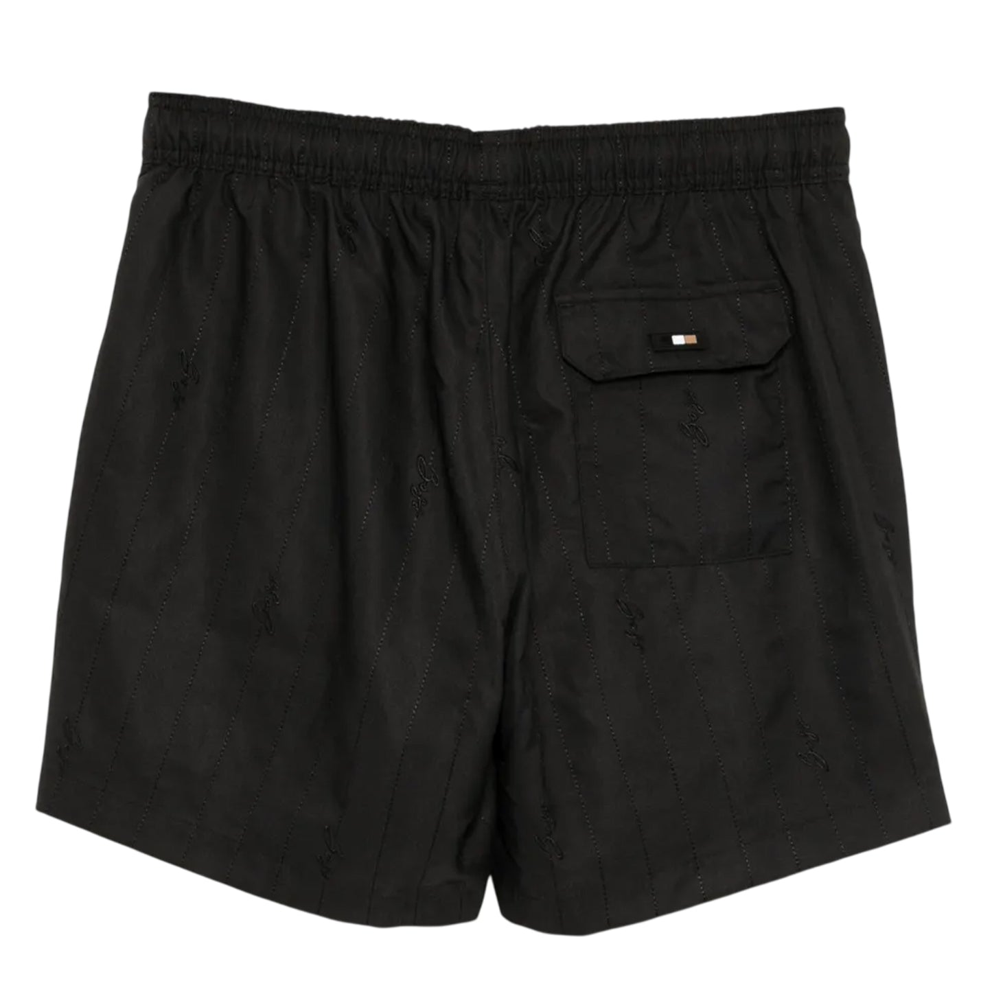 Black - Back - Boss Mens Dive Swim Shorts