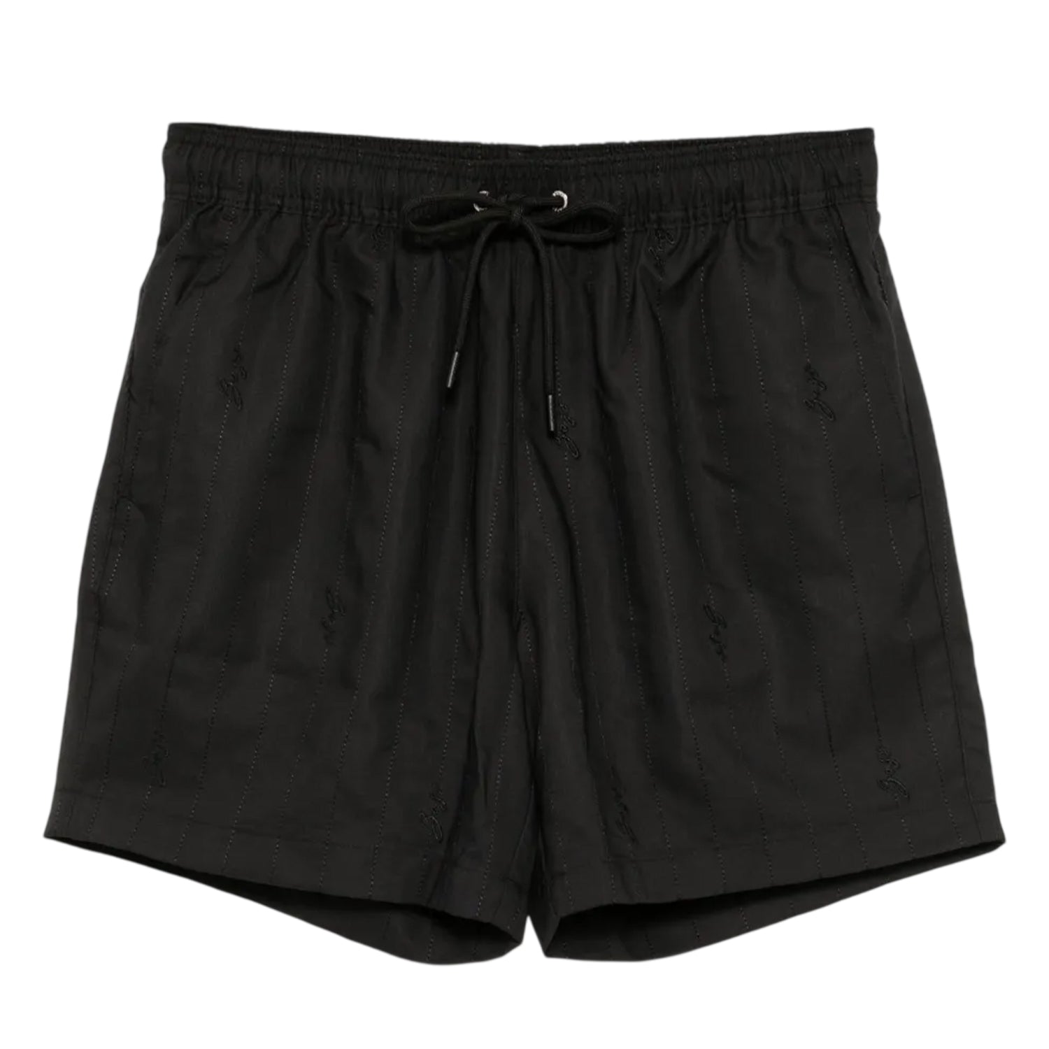 Black - Front - Boss Mens Dive Swim Shorts