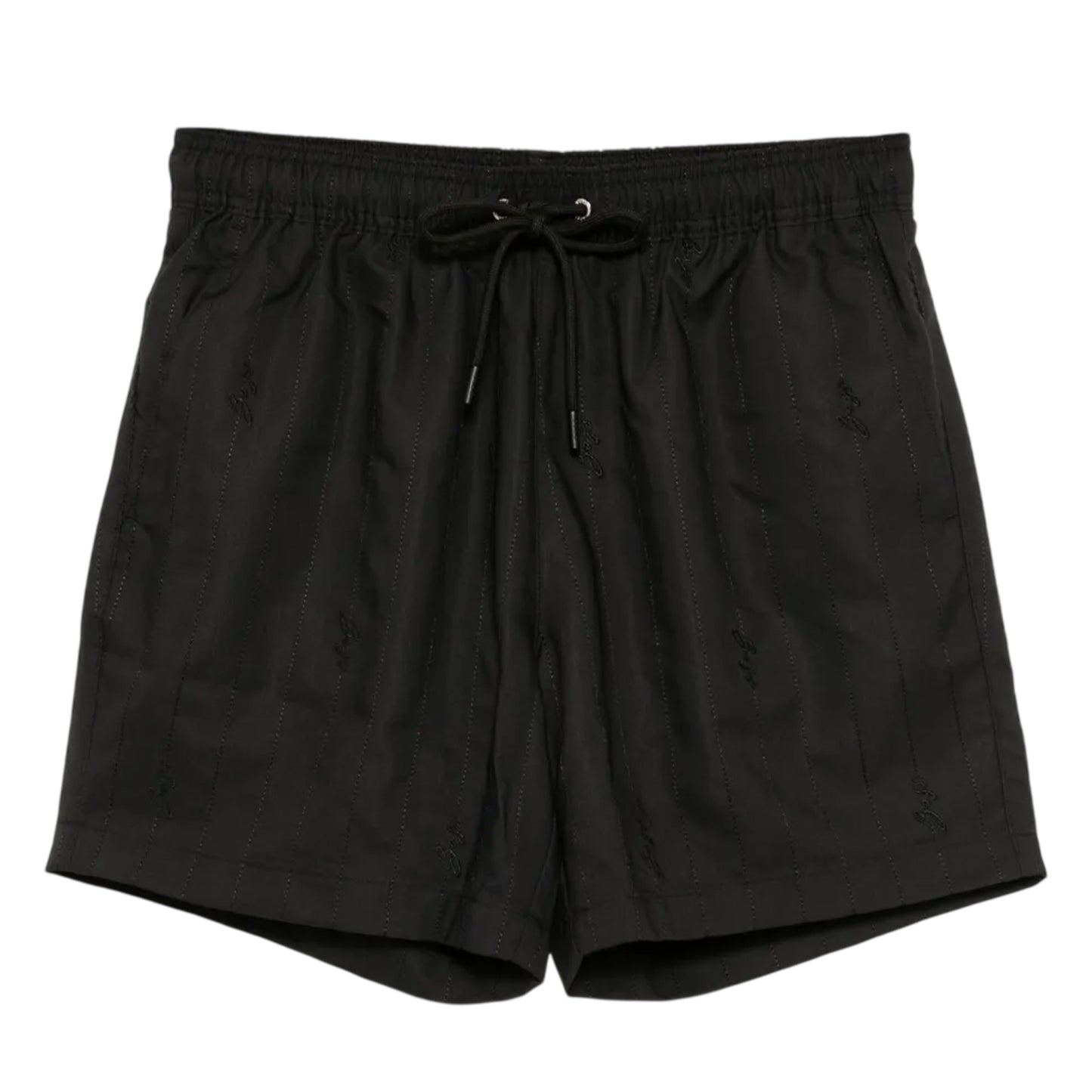 Black - Front - Boss Mens Dive Swim Shorts