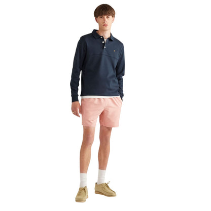Pink - Back - Farah Mens Colbert Swim Shorts