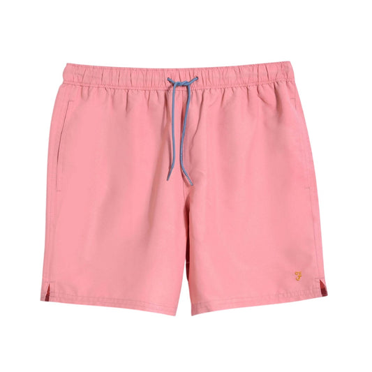 Pink - Front - Farah Mens Colbert Swim Shorts