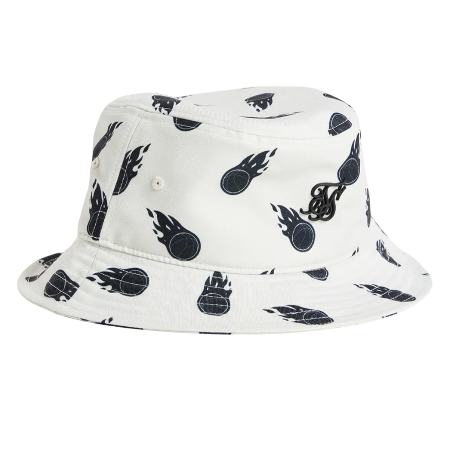 Ecru - Side - SikSilk Space Jam Bucket Hat