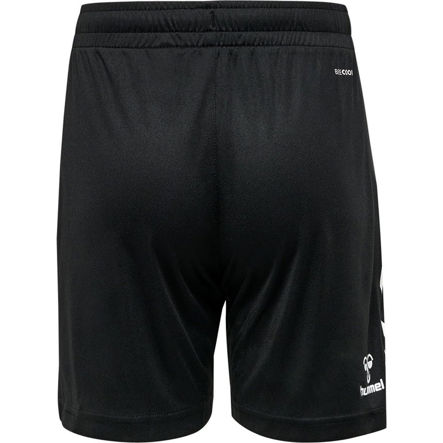 Black - Back - Hummel Unisex Adult Logo Shorts