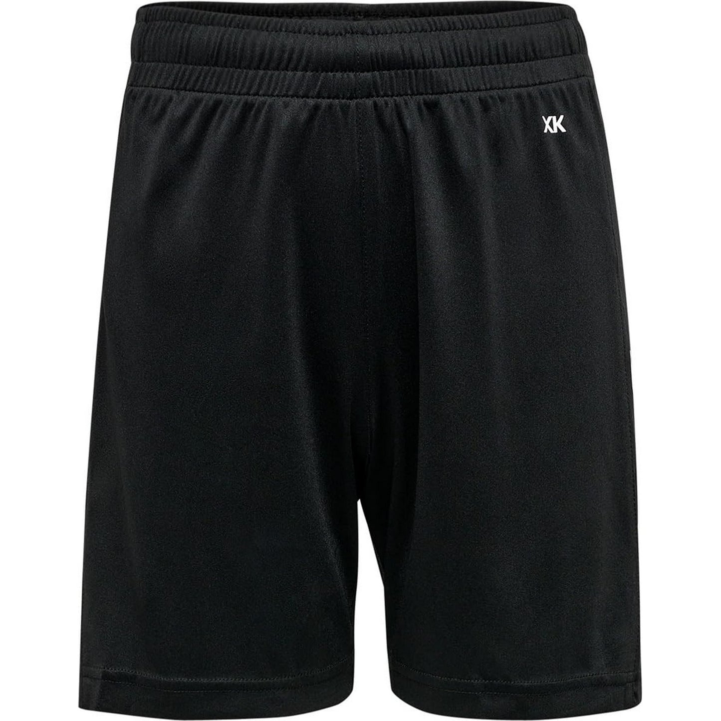 Black - Front - Hummel Unisex Adult Logo Shorts