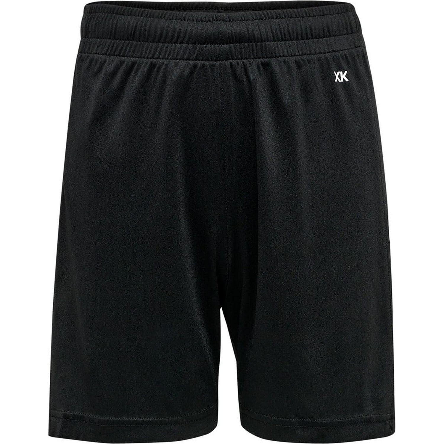Black - Front - Hummel Unisex Adult Logo Shorts