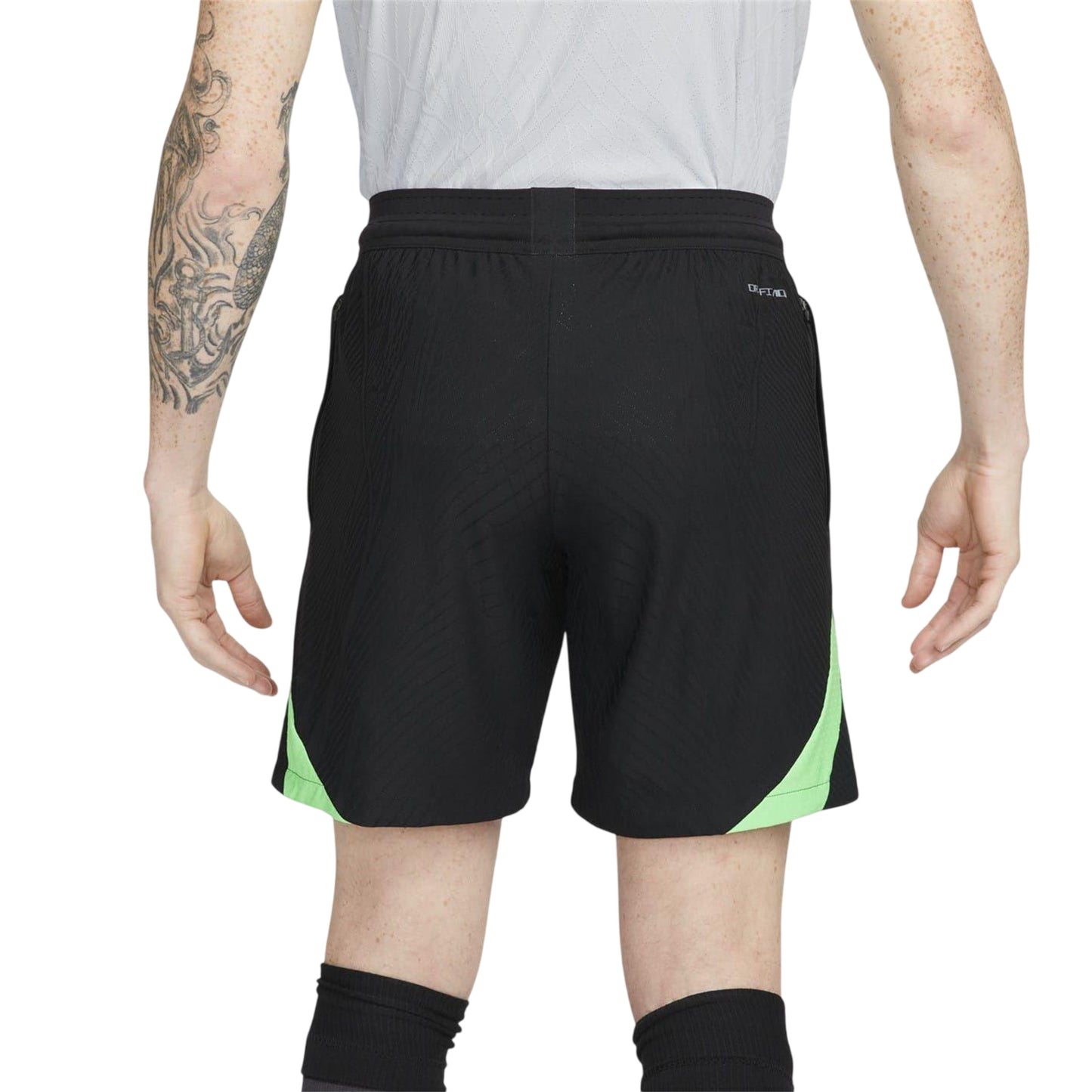 Black-Green - Back - Liverpool FC Mens Strike Football Shorts