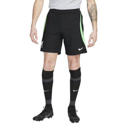 Black-Green - Side - Liverpool FC Mens Strike Football Shorts