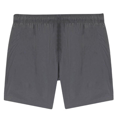 Grey - Back - Boss Mens Octopus Swim Shorts