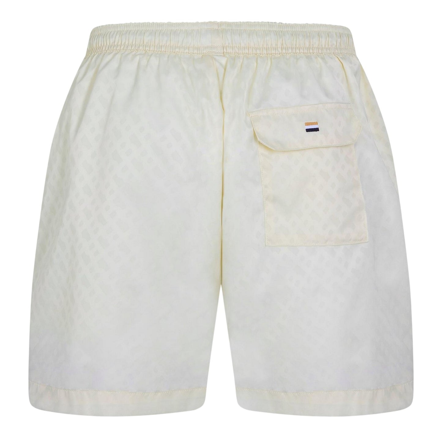 White - Back - Boss Mens Jacques Swim Shorts