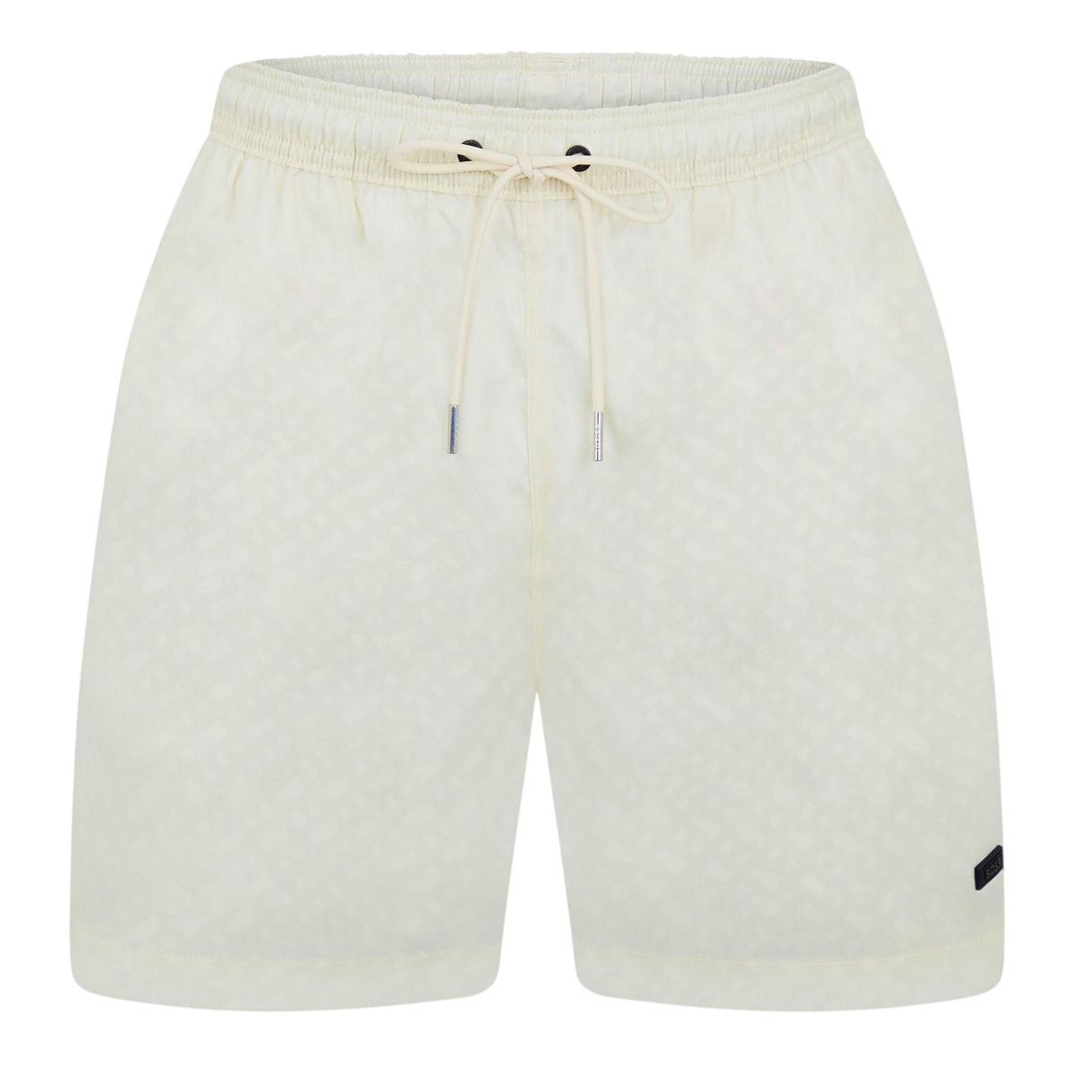 White - Front - Boss Mens Jacques Swim Shorts