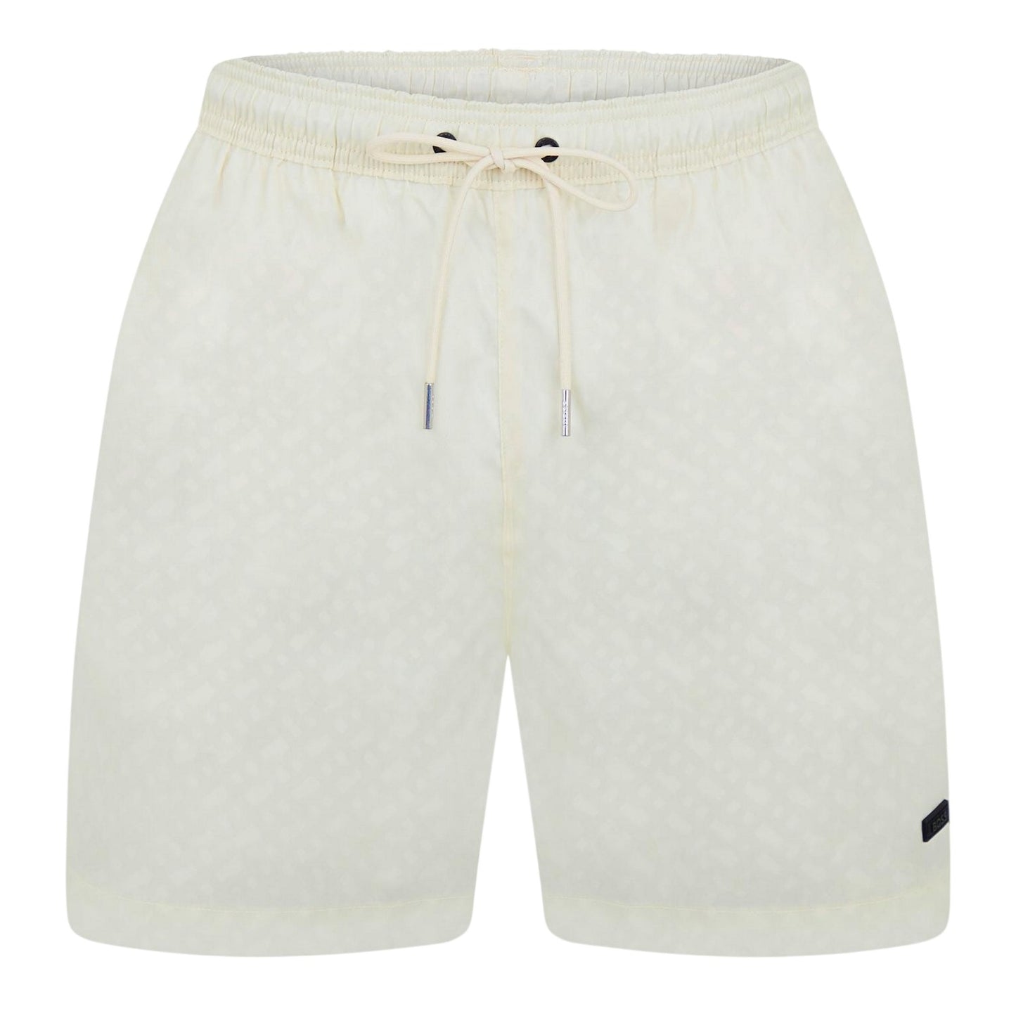 White - Front - Boss Mens Jacques Swim Shorts