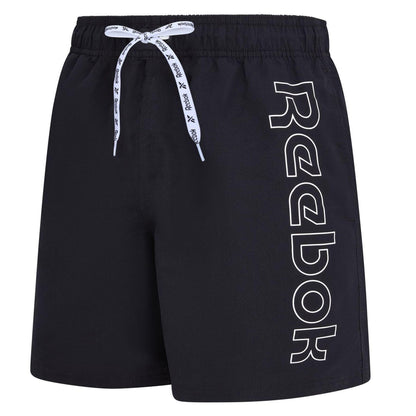 Black - Lifestyle - Reebok Mens Abbott Swim Shorts