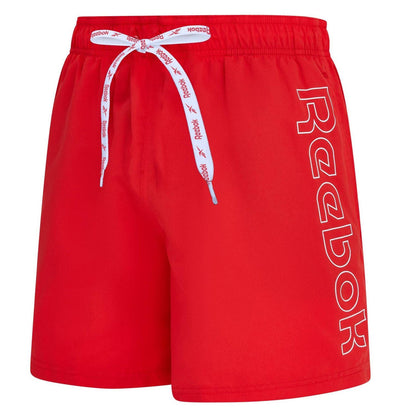 Sport Red - Lifestyle - Reebok Mens Abbott Swim Shorts