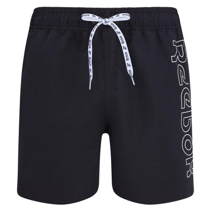 Black - Front - Reebok Mens Abbott Swim Shorts