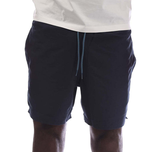 Navy - Front - Farah Mens Colbert Swim Shorts