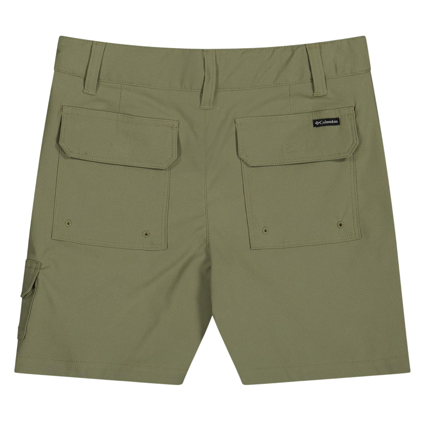 Stone Green - Back - Columbia Mens Cargo Shorts
